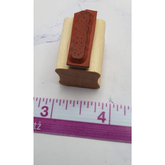 Stampin Up Lot of 4 Words and Sayings Wood Mounted Rubber Stamps - Picture 6 of 14